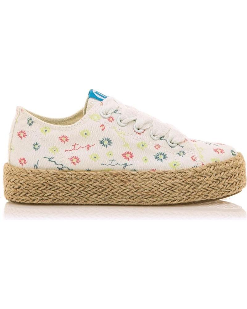 Sportivo per Bambina MTNG DEPORTIVAS DE NINA 48911Y ZAPATOS BLANCO