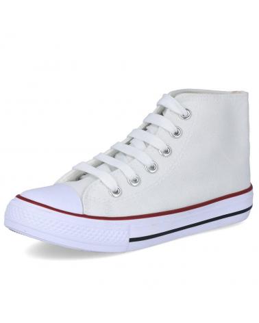 Sportivo per Bambina BUBBLE BOBBLE H-30-1 ZAPATILLAS ALTAS UNISEX BLANCO