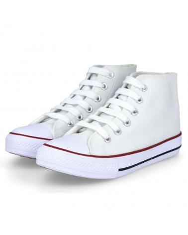 Sportivo per Bambina BUBBLE BOBBLE H-30-1 ZAPATILLAS ALTAS UNISEX BLANCO
