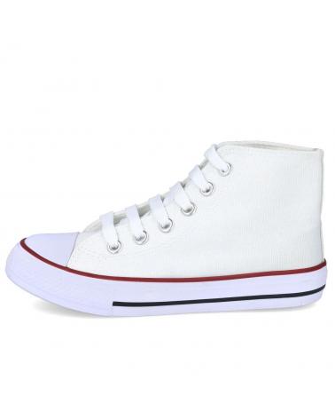 Sportivo per Bambina BUBBLE BOBBLE H-30-1 ZAPATILLAS ALTAS UNISEX BLANCO