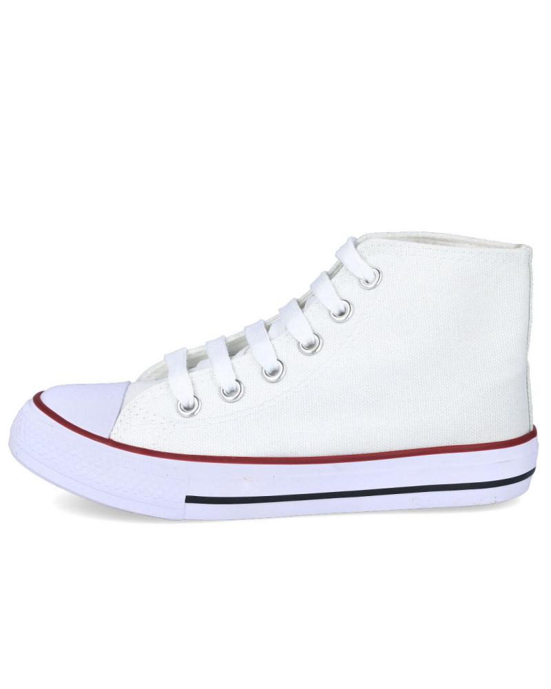 Sportivo per Bambina BUBBLE BOBBLE H-30-1 ZAPATILLAS ALTAS UNISEX BLANCO