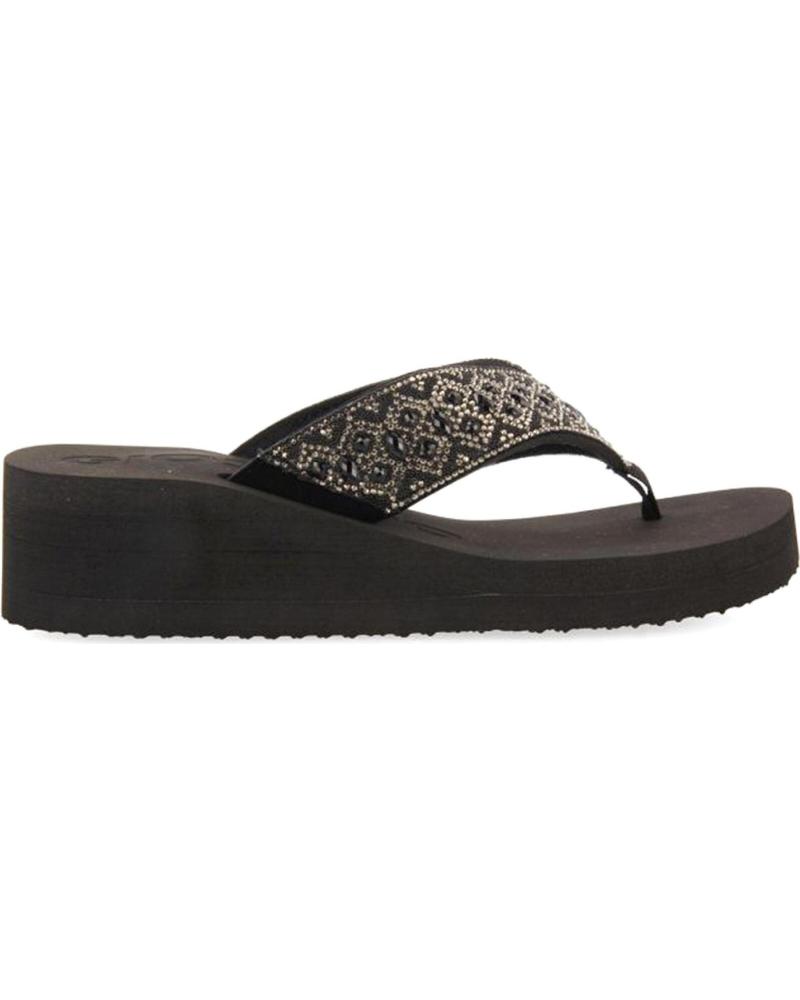 Flip-Flops-De-Mujer-GIOSEPPO-SANDALIA-CASUAL-DE-TELA-CON-CUNA-DE-GOMA-NEGRO