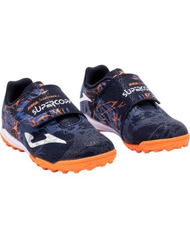 JOMA SUPERCOPA TURF 2403 HALLENFUSSBALLSCHUHE BLAU ORANGE VARIOS COLORES