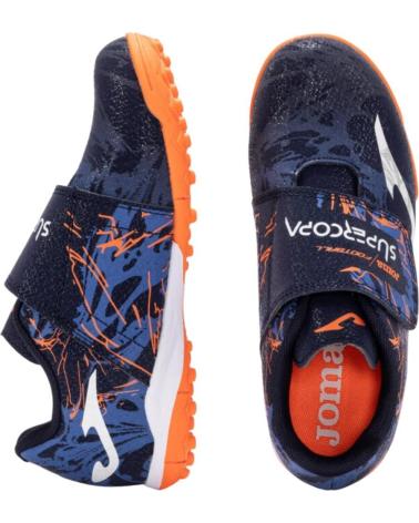 JOMA SUPERCOPA TURF 2403 HALLENFUSSBALLSCHUHE BLAU ORANGE VARIOS COLORES