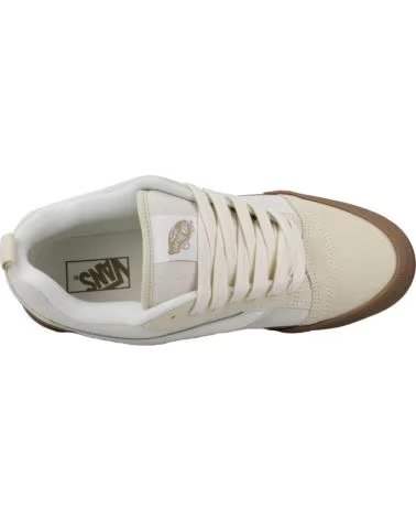 Sneaker für Damen und Herren VANS OFF THE WALL VANS KNU SKOOL SNEAKER BEIGE UNISEX MARSHMALLO
