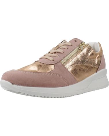 Sneaker für Damen GEOX ZAPATILLAS MUJER MODELO D HALENEY COLOR ROSA C8ZH8