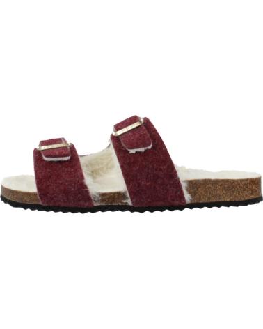 Pantufas de Mulher GEOX ZAPATILLAS HOGAR MUJER MODELO D BRIONIA COLOR BURDEOS C7357