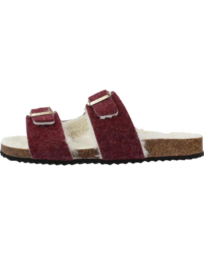 Pantufas de Mulher GEOX ZAPATILLAS HOGAR MUJER MODELO D BRIONIA COLOR BURDEOS C7357