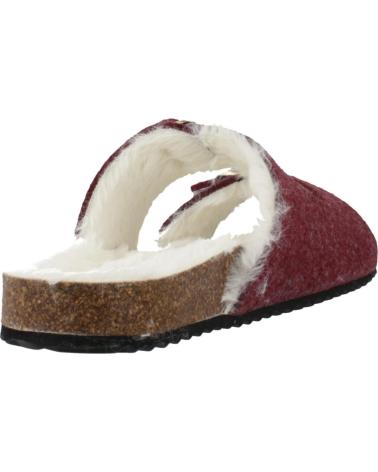 Pantufas de Mulher GEOX ZAPATILLAS HOGAR MUJER MODELO D BRIONIA COLOR BURDEOS C7357