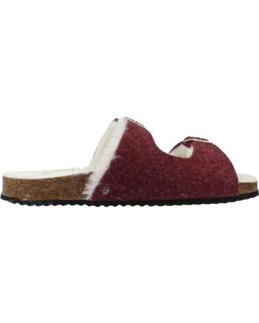 Pantufas de Mulher GEOX ZAPATILLAS HOGAR MUJER MODELO D BRIONIA COLOR BURDEOS C7357