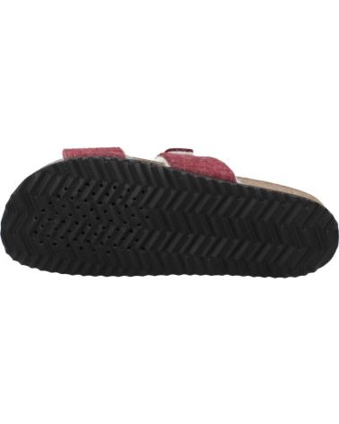 Pantufas de Mulher GEOX ZAPATILLAS HOGAR MUJER MODELO D BRIONIA COLOR BURDEOS C7357