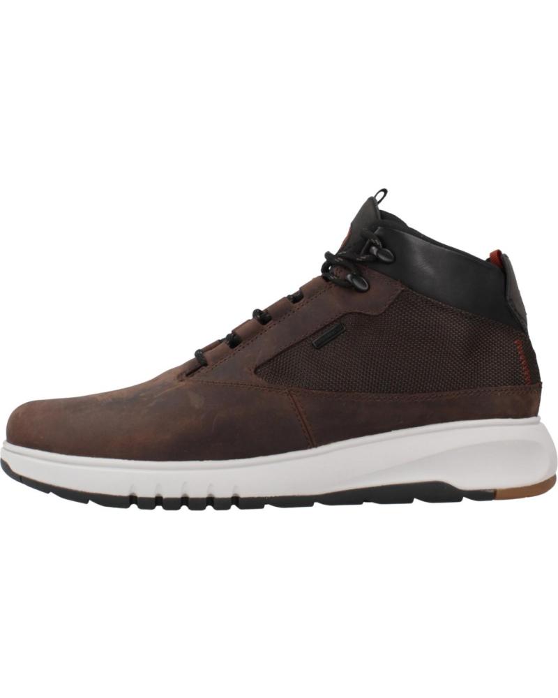 Sportif pour Homme GEOX U36APA 0FF11 U AERANTIS C6F6T BROWN-DK COFFEE