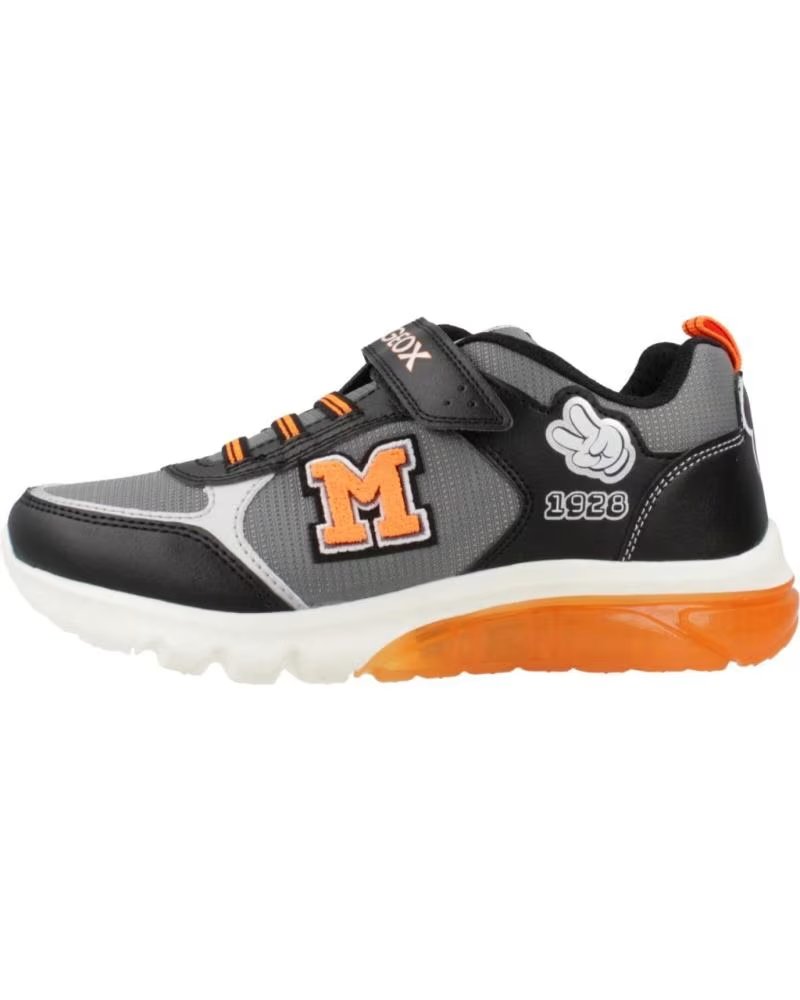 Esportes  de Menino GEOX ZAPATILLAS NINO MODELO J CIBERDRON COLOR NEGRO C0039