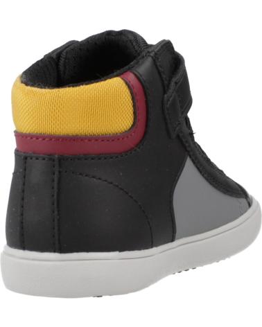 boy Mid boots GEOX BOTAS NINO MODELO B GISLI COLOR NEGRO C0241