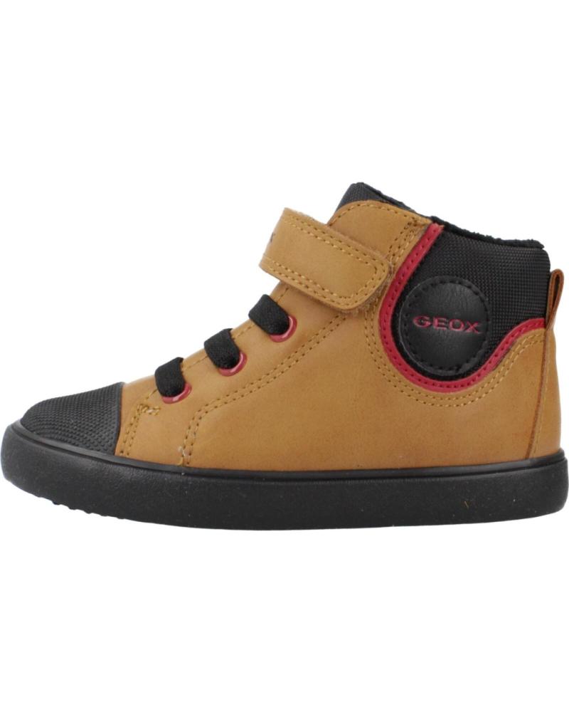 Sportivo per Bambino GEOX BOTAS NINO MODELO B GISLI COLOR MARRON C2G9B