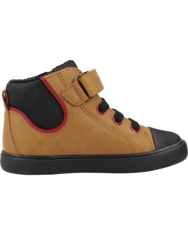 Sportivo per Bambino GEOX BOTAS NINO MODELO B GISLI COLOR MARRON C2G9B