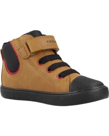 Sportivo per Bambino GEOX BOTAS NINO MODELO B GISLI COLOR MARRON C2G9B