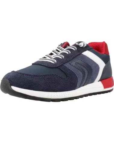 Sportif pour Garçon GEOX ZAPATILLAS NINO MODELO J ALBEN COLOR AZUL C0700