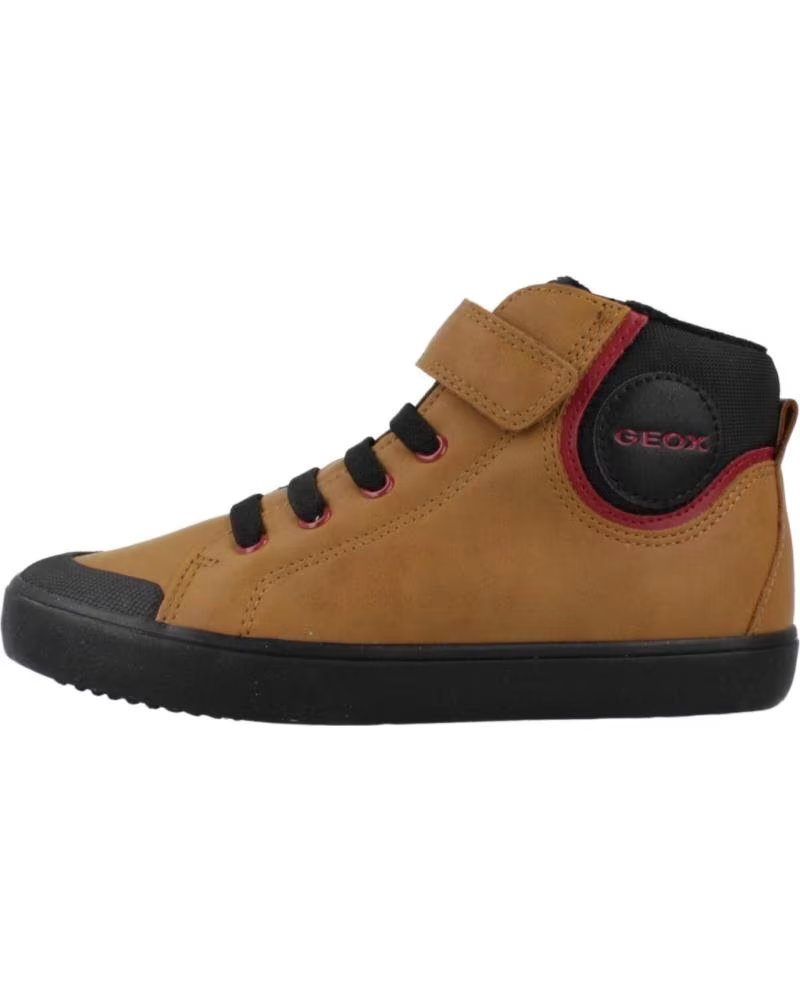 Deportivas de Niño GEOX ZAPATILLAS NINO MODELO J GISLI COLOR MARRON CLARO C2G9B