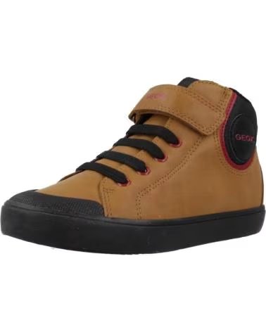 Deportivas de Niño GEOX ZAPATILLAS NINO MODELO J GISLI COLOR MARRON CLARO C2G9B