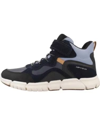 GEOX J FLEXYPER BOY B ABX LÄSSIGE SNEAKER FÜR JUNGEN DUNKELBLAU C0693