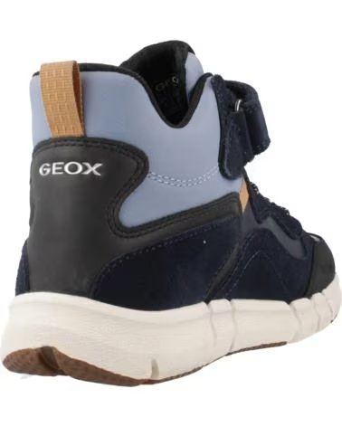 GEOX J FLEXYPER BOY B ABX LÄSSIGE SNEAKER FÜR JUNGEN DUNKELBLAU C0693