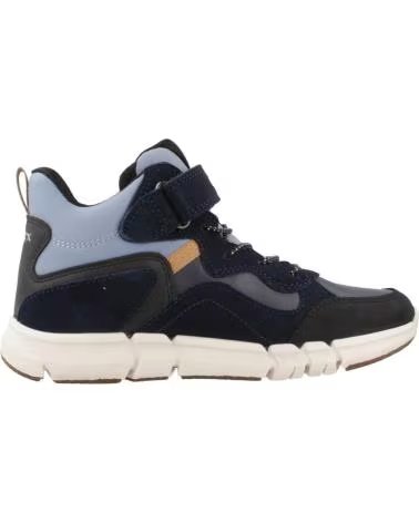 GEOX J FLEXYPER BOY B ABX LÄSSIGE SNEAKER FÜR JUNGEN DUNKELBLAU C0693