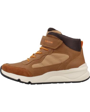Esportes  de Menino GEOX ZAPATILLAS NINO MODELO J ROONER COLOR MARRON C6001