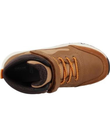 Esportes  de Menino GEOX ZAPATILLAS NINO MODELO J ROONER COLOR MARRON C6001