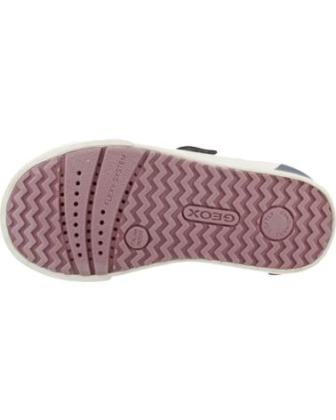 Botines de Niña GEOX ZAPATILLAS NINA MODELO B KILWI COLOR GRIS C9F8W