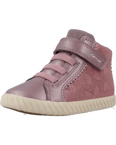 Deportivas de Niña GEOX ZAPATILLAS NINA MODELO B MIRROLESS COLOR ROSA C8006