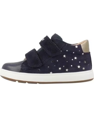 SNEAKER BAMBINA GEOX B BIGLIA C4256 B044CC 007AK NAVY-PLATINUM