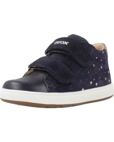 SNEAKER BAMBINA GEOX B BIGLIA C4256 B044CC 007AK NAVY-PLATINUM
