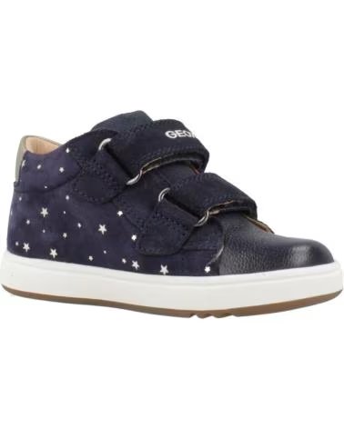 SNEAKER BAMBINA GEOX B BIGLIA C4256 B044CC 007AK NAVY-PLATINUM