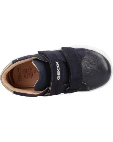 SNEAKER BAMBINA GEOX B BIGLIA C4256 B044CC 007AK NAVY-PLATINUM