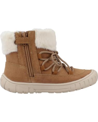 girl boots GEOX BOTAS NINO MODELO B OMAR COLOR MARRON CLARO C6627