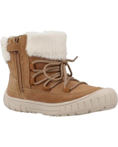 girl boots GEOX BOTAS NINO MODELO B OMAR COLOR MARRON CLARO C6627