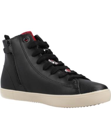 Esportes  de Menina GEOX ZAPATILLAS NINA MODELO J GISLI COLOR NEGRO C0048