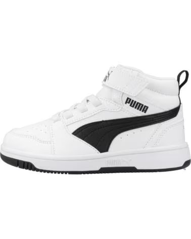 Sportschuhe für Junge PUMA ZAPATILLAS NINO MODELO REBOUND V6 MID AC PS COLOR BLANCO WHI WHITE