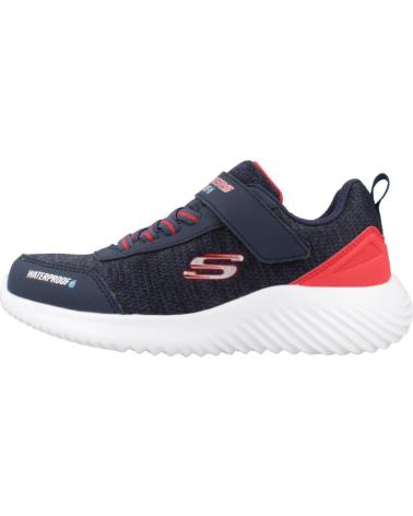 SKECHERS BOUNDER-DRIPPER 403739L-NVRD BLAU ROT NVRD
