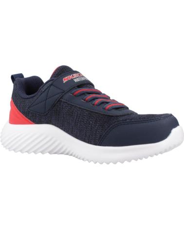 SKECHERS BOUNDER-DRIPPER 403739L-NVRD BLAU ROT NVRD