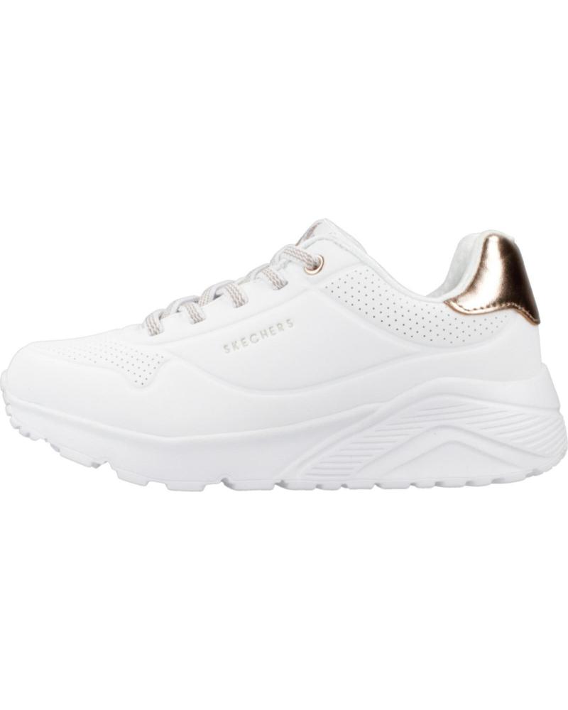 SKECHERS UNO LITE-METALLIC MO SNEAKER WEISS WHT