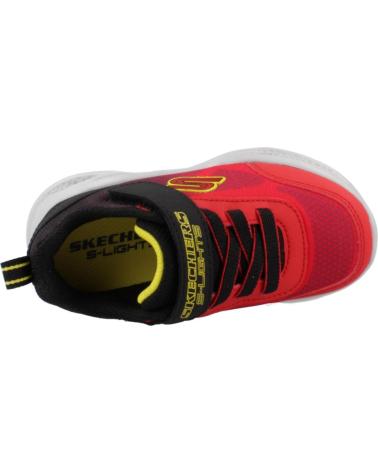 Sneaker für Junge SKECHERS ZAPATILLAS NINO MODELO METEOR-LIGH COLOR ROJO RDBK