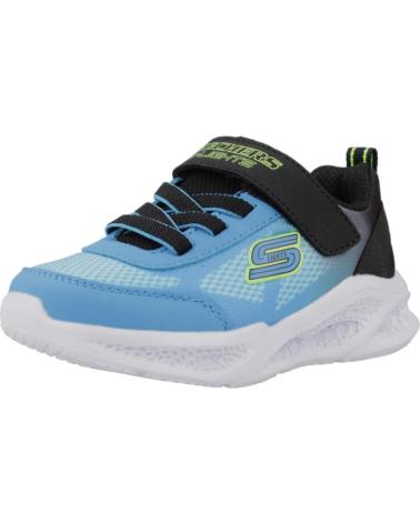 Sneaker für Junge SKECHERS ZAPATILLAS NINO MODELO METEOR-LIGH COLOR AZUL BKBL