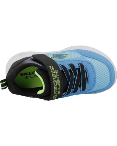 Sneaker für Junge SKECHERS ZAPATILLAS NINO MODELO METEOR-LIGH COLOR AZUL BKBL