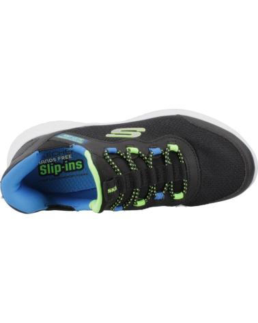 SKECHERS SLIP-INS 403822L BBLM - ZAPATILLAS NEGRAS CON TECNOLOGÍA HANDS-FREE BBLM