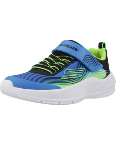 SKECHERS MICROSPEC ADVANCE SCARPE BLU BLLM BLLM