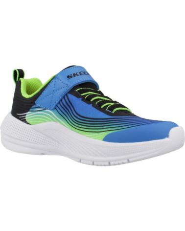 SKECHERS MICROSPEC ADVANCE SCARPE BLU BLLM BLLM