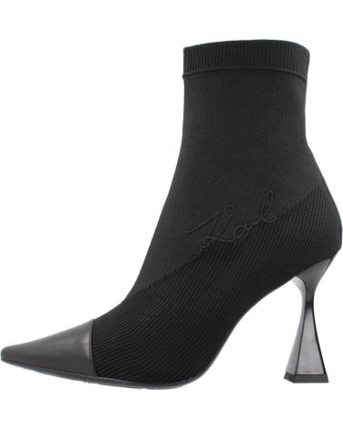 Woman Mid boots KARL LAGERFELD BOTINES MUJER MODELO DEBUT II EMBRO KNIT ANKLE B COLOR NEGRO K00 BLACK