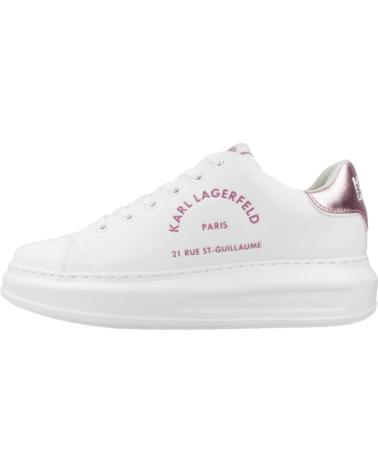 Deportivas de Mujer KARL LAGERFELD ZAPATILLAS MUJER MODELO KAPRI METAL MAISON GLITTER COLOR BLA 11P WHITE